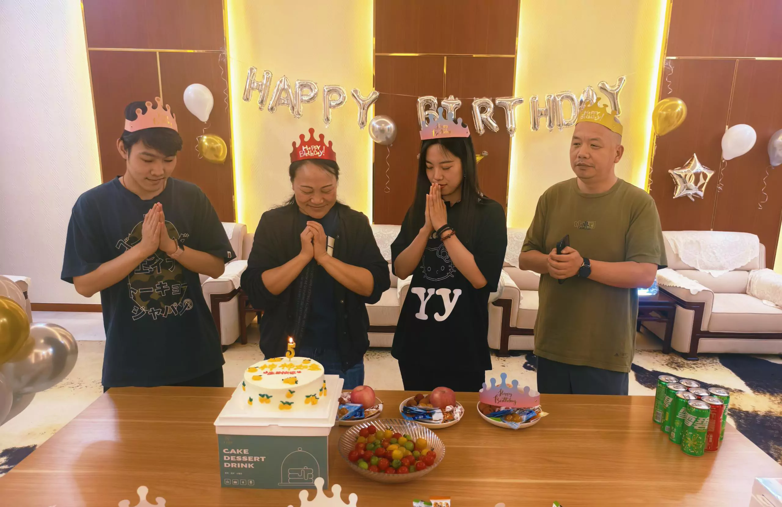 汇珏科技集团5月员工集体生日会