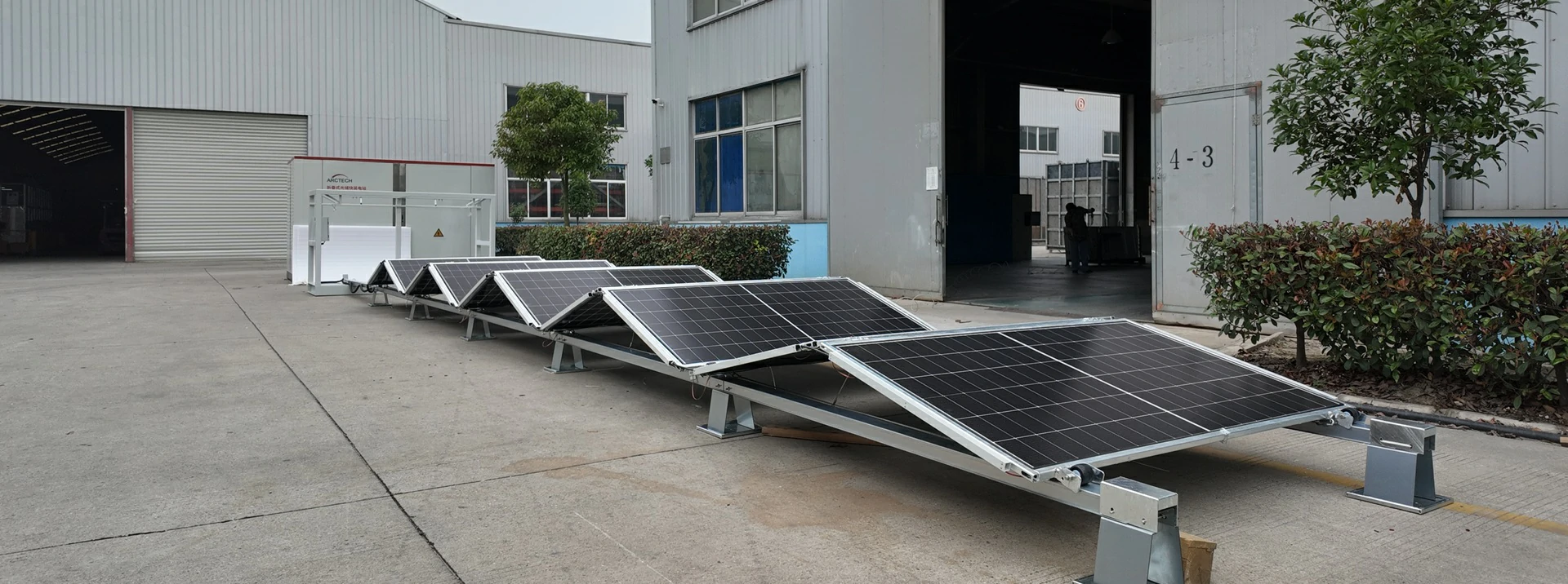 汇珏5kWp折叠光伏集装箱成功出海美国