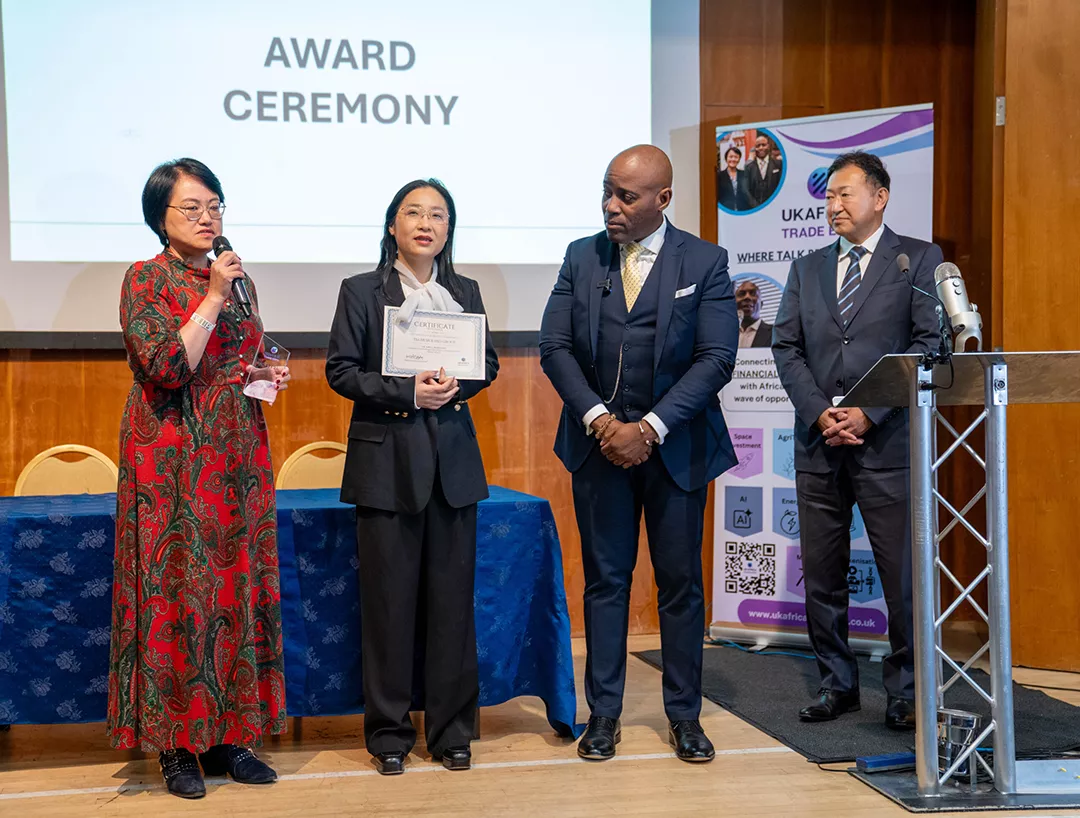 汇珏科技集团在UK Africa Trade Expo 2025大力推动能源合作,共同助力全球零碳化目标