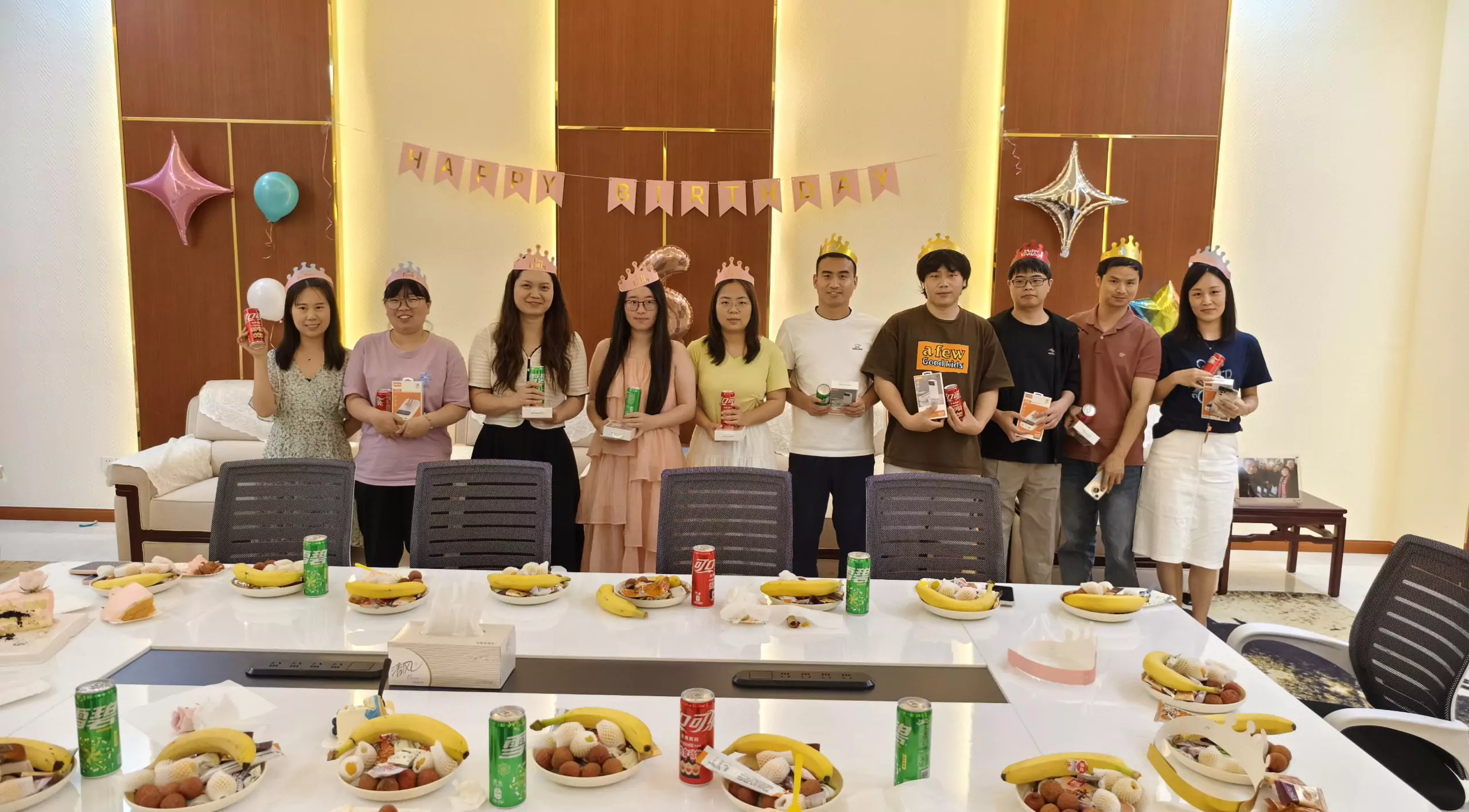 缤纷夏日，悦享生辰 ‖ 汇珏科技集团6月员工生日会