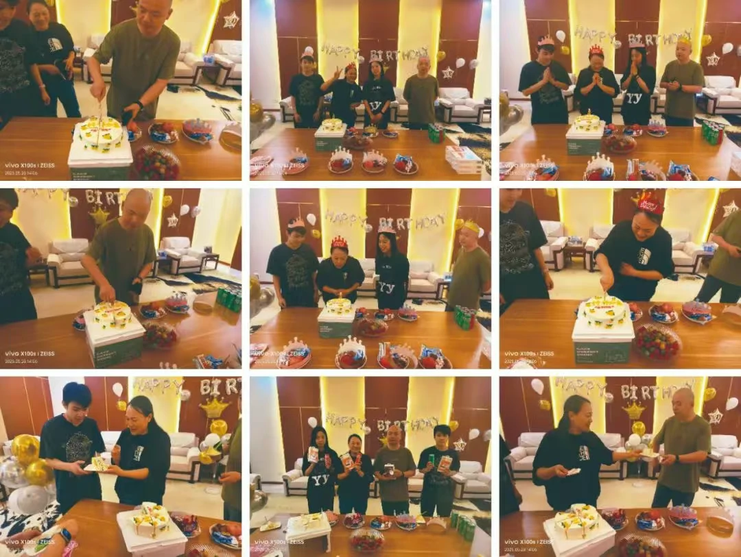 汇珏科技集团5月员工集体生日会